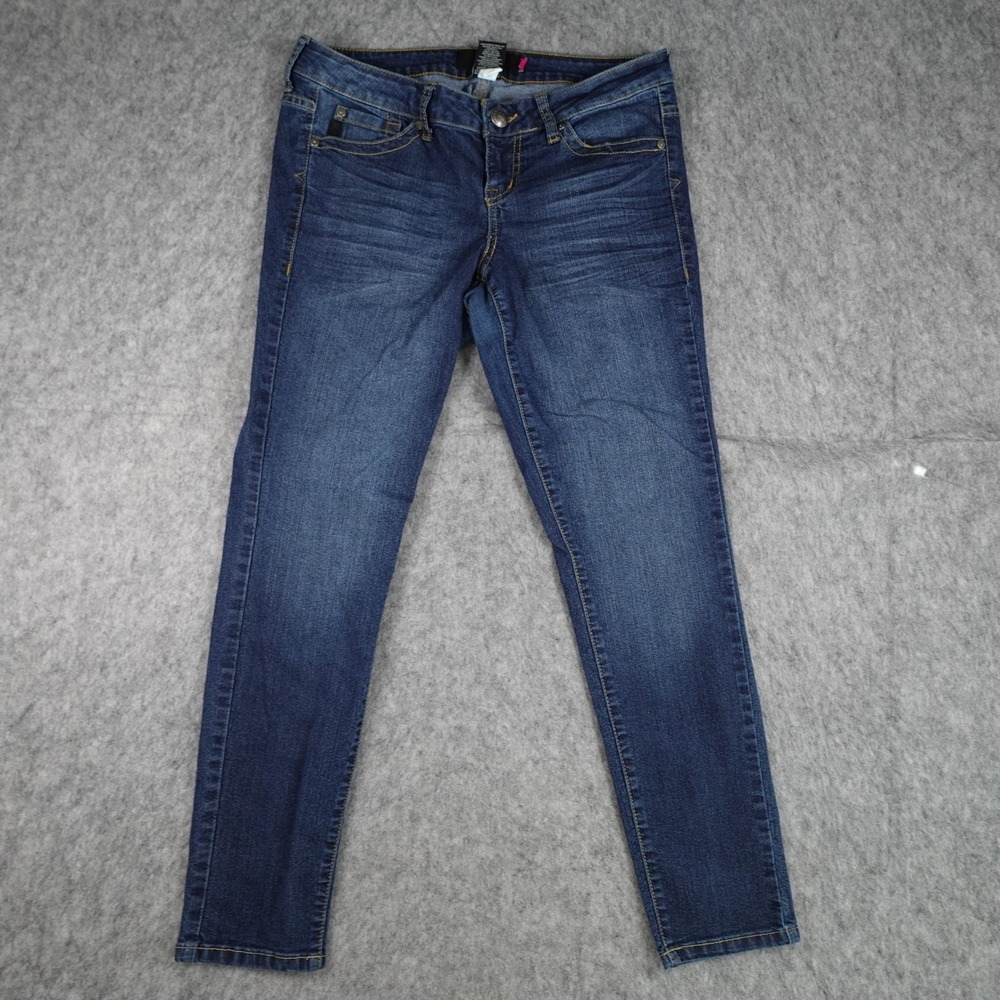 Torrid Jeans Women 14 Short Blue Dark Wash Skinny Stretch Denim